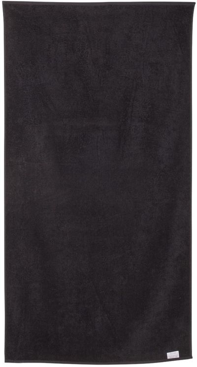 Am image of a Custom OAD Value Beach Towel in Black!