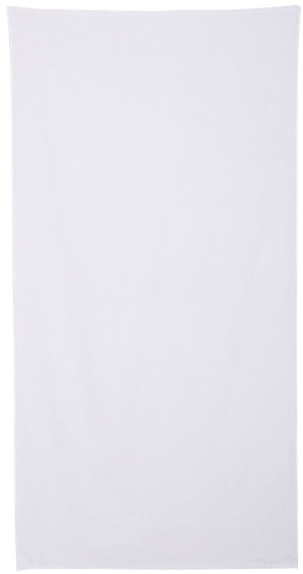 Am image of a Custom OAD Value Beach Towel in White!