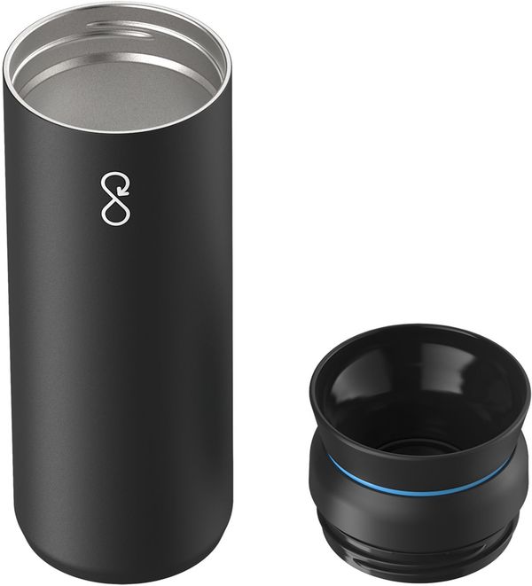An image of a Custom Ocean Bottle 20 oz Peak Brew Flask!