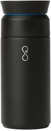 An image of a Custom Ocean Bottle Brew Coffee Flask 12 oz in Black!