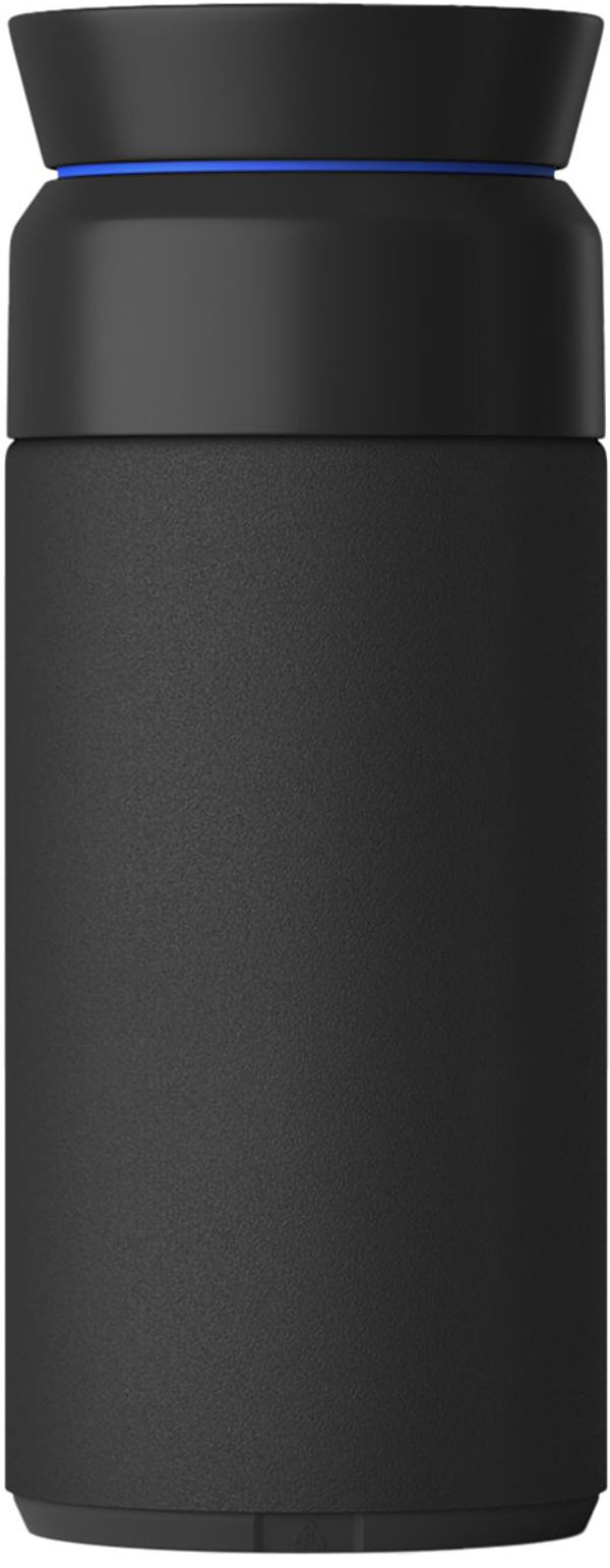 An image of a Custom Ocean Bottle Brew Coffee Flask 12 oz in Black!