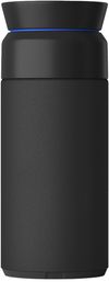 An image of a Custom Ocean Bottle Brew Coffee Flask 12 oz in Black!