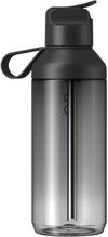 An image of a Custom Ocean Bottle GO Clear 24 oz Bottle in Black!