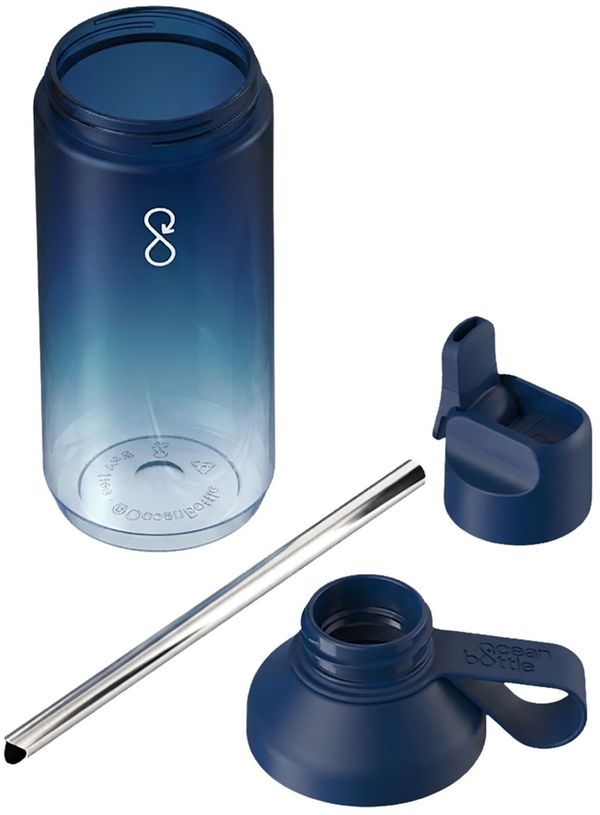 An image of a Custom Ocean Bottle GO Clear 24 oz Bottle!