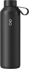 An image of a Custom Ocean Bottle Peak Original 24 oz Bottle in Black!