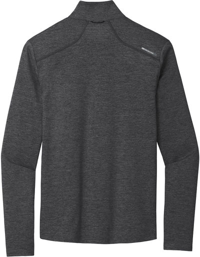Am image of a Custom Ogio Force Quarter Zip in Blacktop Heather!