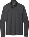 Am image of a Custom Ogio Force Quarter Zip in Blacktop Heather!
