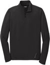 Am image of a Custom Ogio Radius Quarter Zip in Blacktop!