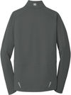 Am image of a Custom Ogio Radius Quarter Zip in Gear Grey!