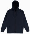 Am image of a Custom Original Favorites GOTS® Organic Cotton Zip Up Sweatshirt in Ocean Navy!