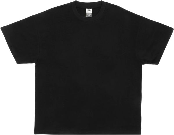 Am image of a Custom Just Like Hero Unisex super Heavy Oversized Tee in Black!