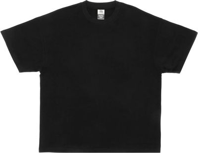 Am image of a Custom Just Like Hero Unisex super Heavy Oversized Tee in Black!
