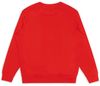 Am image of a Custom Original Favorites GOTS® Organic Cotton Crewneck Sweatshirt in Primary Red!