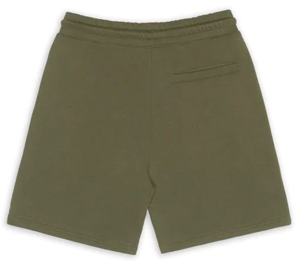 Am image of a Custom Original Favorites Organic Cotton Sweatshorts in Military Olive!