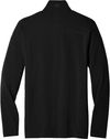 Am image of a Custom Ogio Limit Quarter Zip in Blacktop!