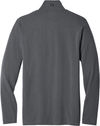 Am image of a Custom Ogio Limit Quarter Zip in Diesel Grey!