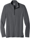 Am image of a Custom Ogio Limit Quarter Zip in Diesel Grey!