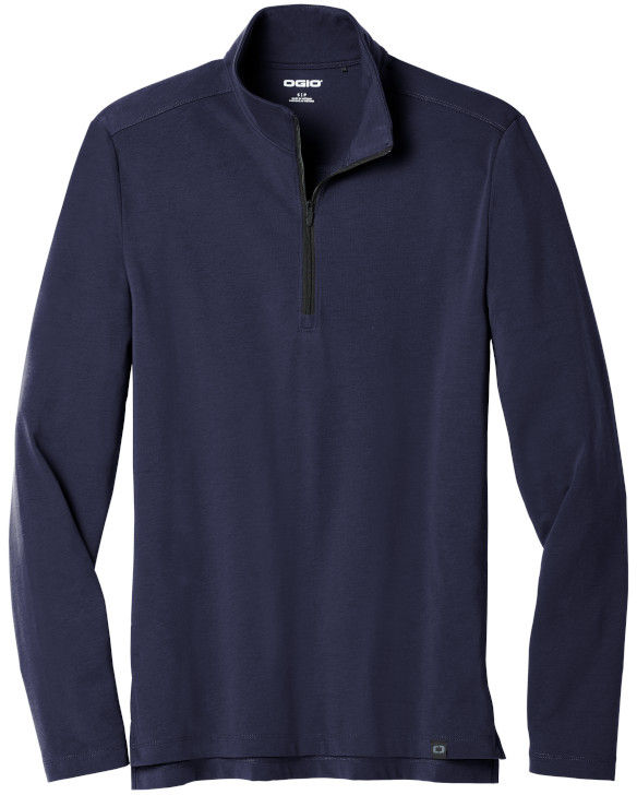 Ogio Limit Quarter Zip in Navy