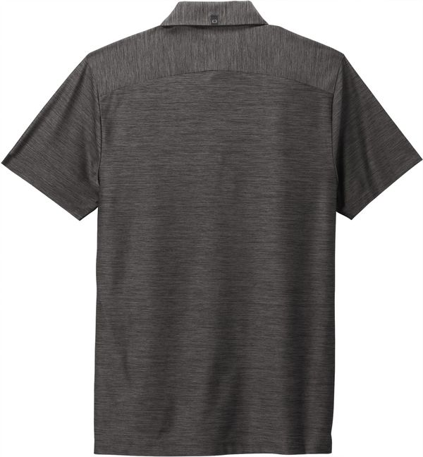 Am image of a Custom Ogio Slate Polo in Blacktop!