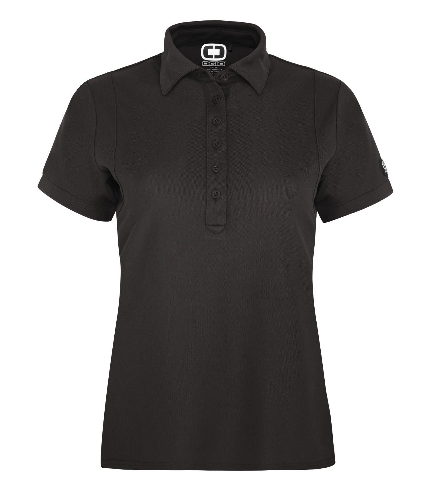 OGIO JEWEL LADIES POLO in Blacktop