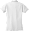 Am image of a Custom OGIO JEWEL LADIES POLO in Bright White!