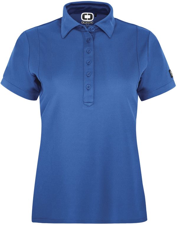 An image of a Custom OGIO JEWEL LADIES POLO in Electric Blue!