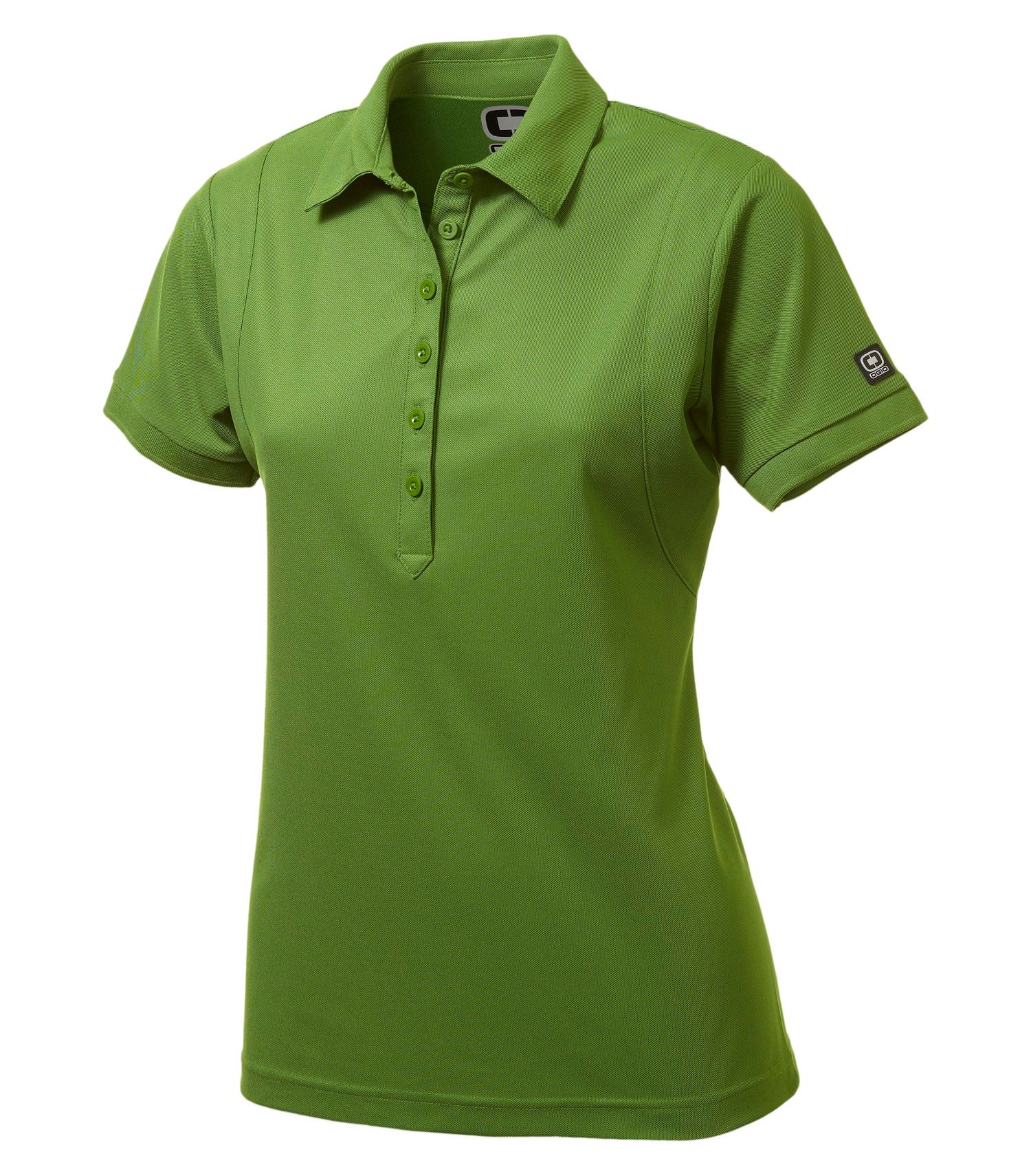 OGIO JEWEL LADIES POLO in Gridiron Green