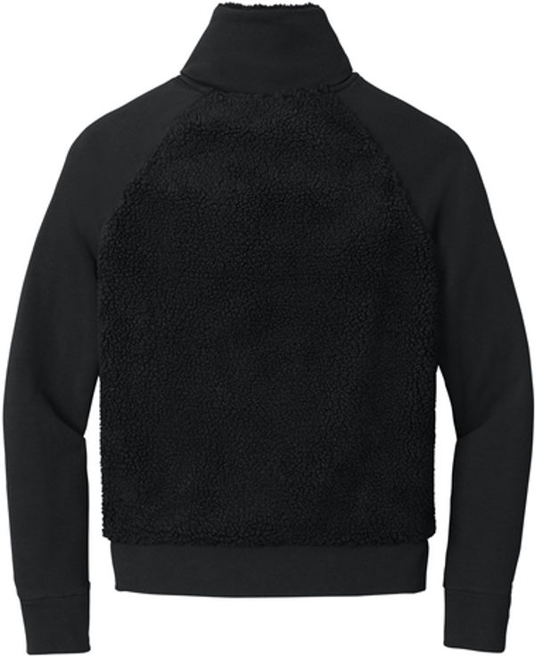Am image of a Custom Ogio Ladies Luuma Sherpa Full Zip in Black!