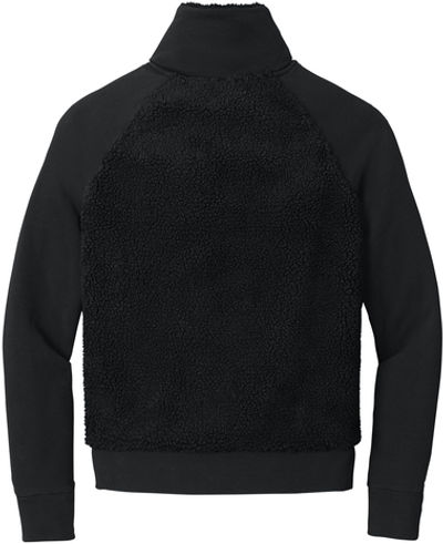 Am image of a Custom Ogio Ladies Luuma Sherpa Full Zip in Black!