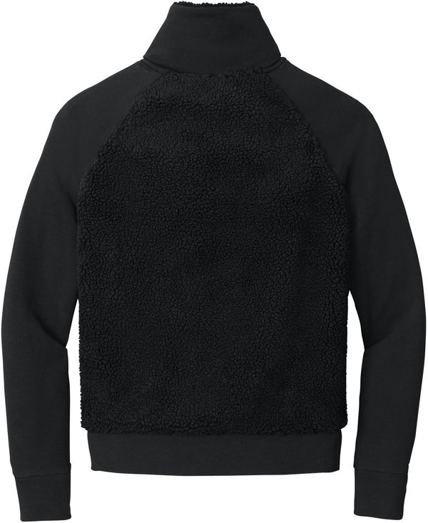 An image of a Custom Ogio Ladies Luuma Sherpa Full Zip in Black!