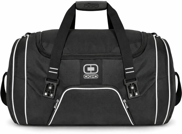 An image of a Custom Ogio Rage Duffel Bag in Black!