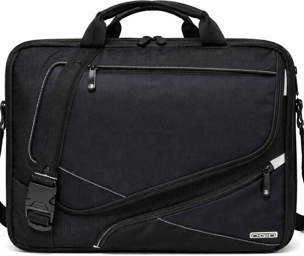 An image of a Custom Ogio Voyager Messenger Bag in Black!