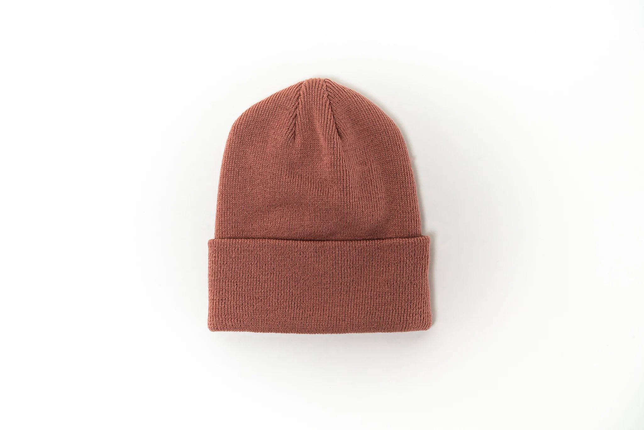 Beaniiez OG Acrylic Toque in Dusty Rose