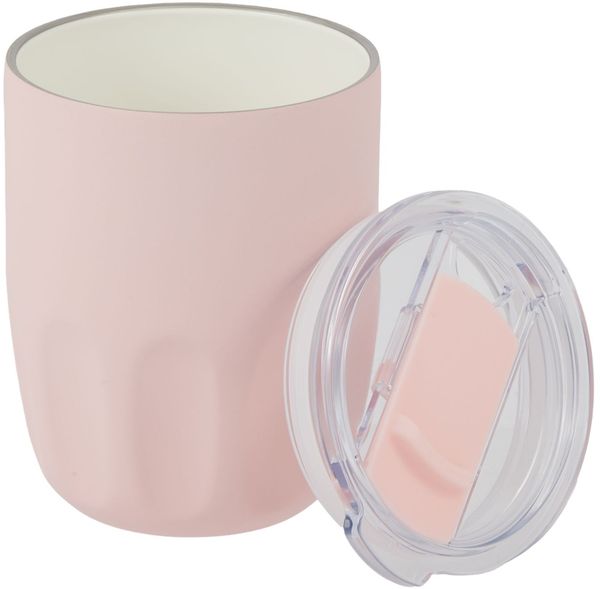 An image of a Custom Olla 10 oz Vacuum Coffee Cup With Ceramic Liner!