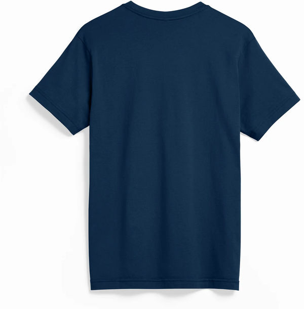 Am image of a Custom Original Favorites American Grown Supima® 100 Percent Cotton 6oz T Shirt in Ocean Navy!