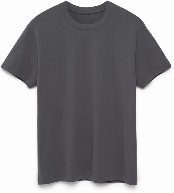 Am image of a Custom Original Favorites American Grown Supima® 100 Percent Cotton 6oz T Shirt in Slate!