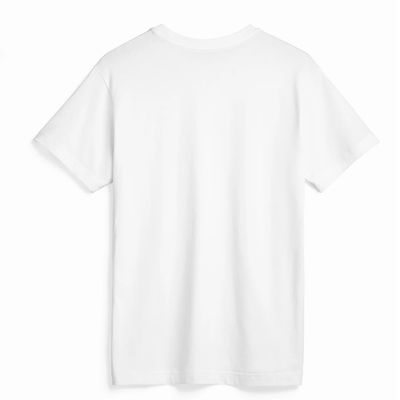 Am image of a Custom Original Favorites American Grown Supima® 100 Percent Cotton 6oz T Shirt in White!