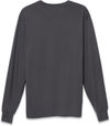 Am image of a Custom Original Favorites American Grown Supima 100 Percent Cotton 6oz Long Sleeve T Shirt in Slate!