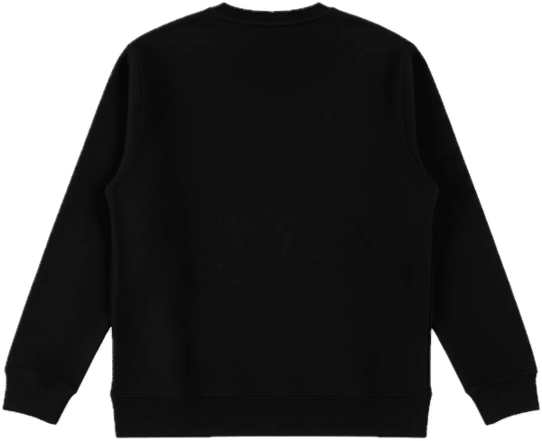 An image of a Custom Original Favorites GOTS® Organic Cotton Crewneck Sweatshirt in Black!