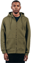 An image of a Custom Original Favorites GOTS® Organic Cotton Zip Up Sweatshirt!
