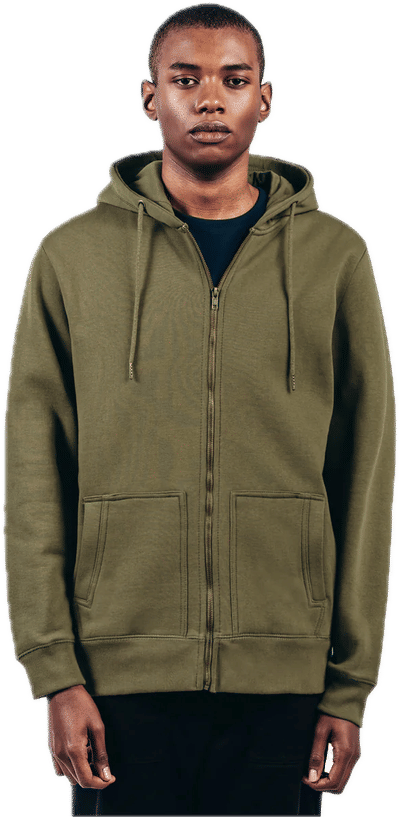Custom Original Favorites GOTS Organic Cotton Zip Up Sweatshirt Coastal Reign