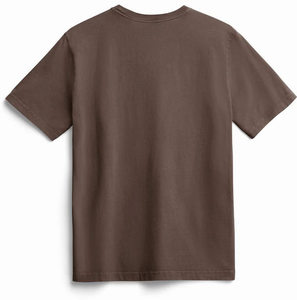 An image of a Custom Original Favorites Heavyweight Organic Tee in Chocolate!