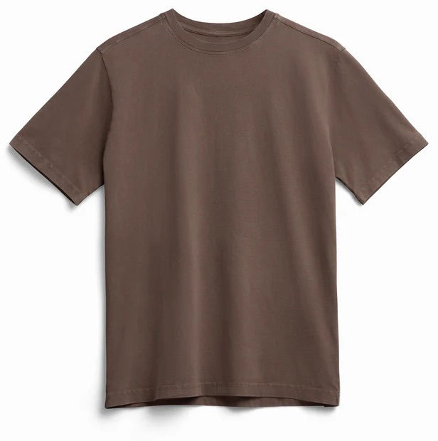 Original Favorites Heavyweight Organic Tee in Chocolate