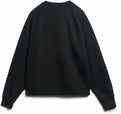 Am image of a Custom Original Favorites Mineral Ultra Heavyweight Organic French Terry Crew in Black!