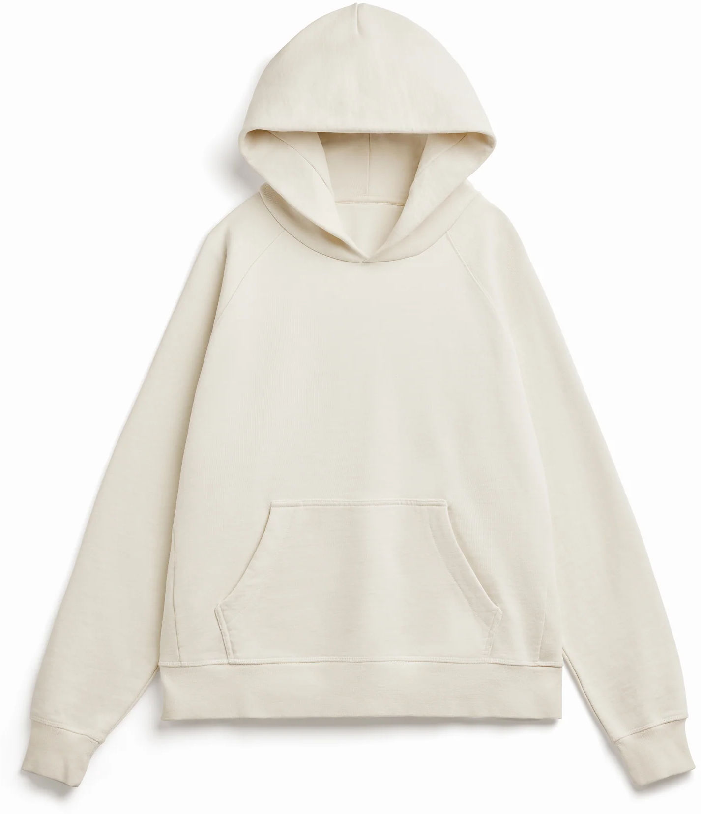 Original Favorites Mineral Ultra Heavyweight Organic French Terry Hood in Parchment