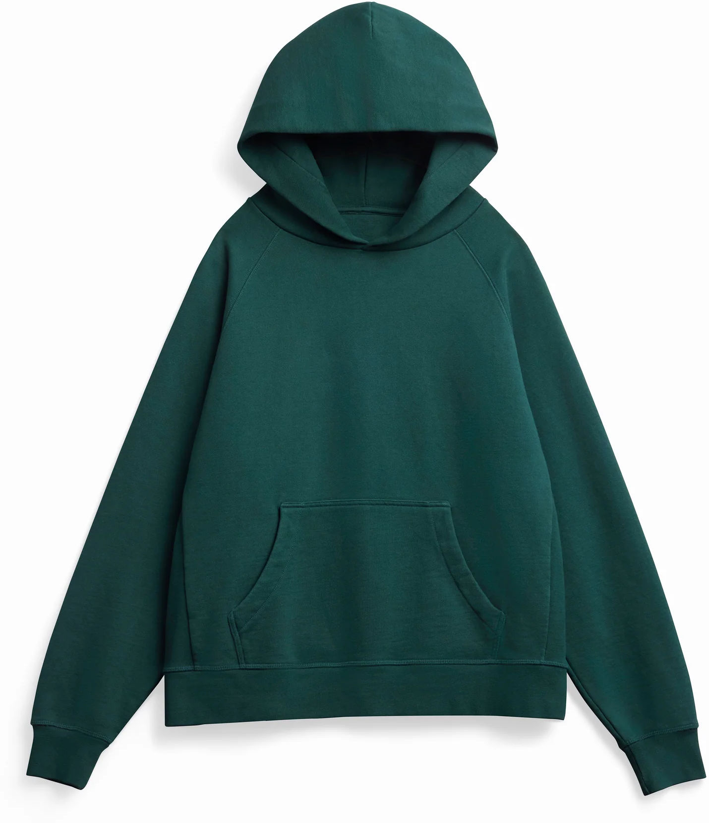 Original Favorites Mineral Ultra Heavyweight Organic French Terry Hood in Pine