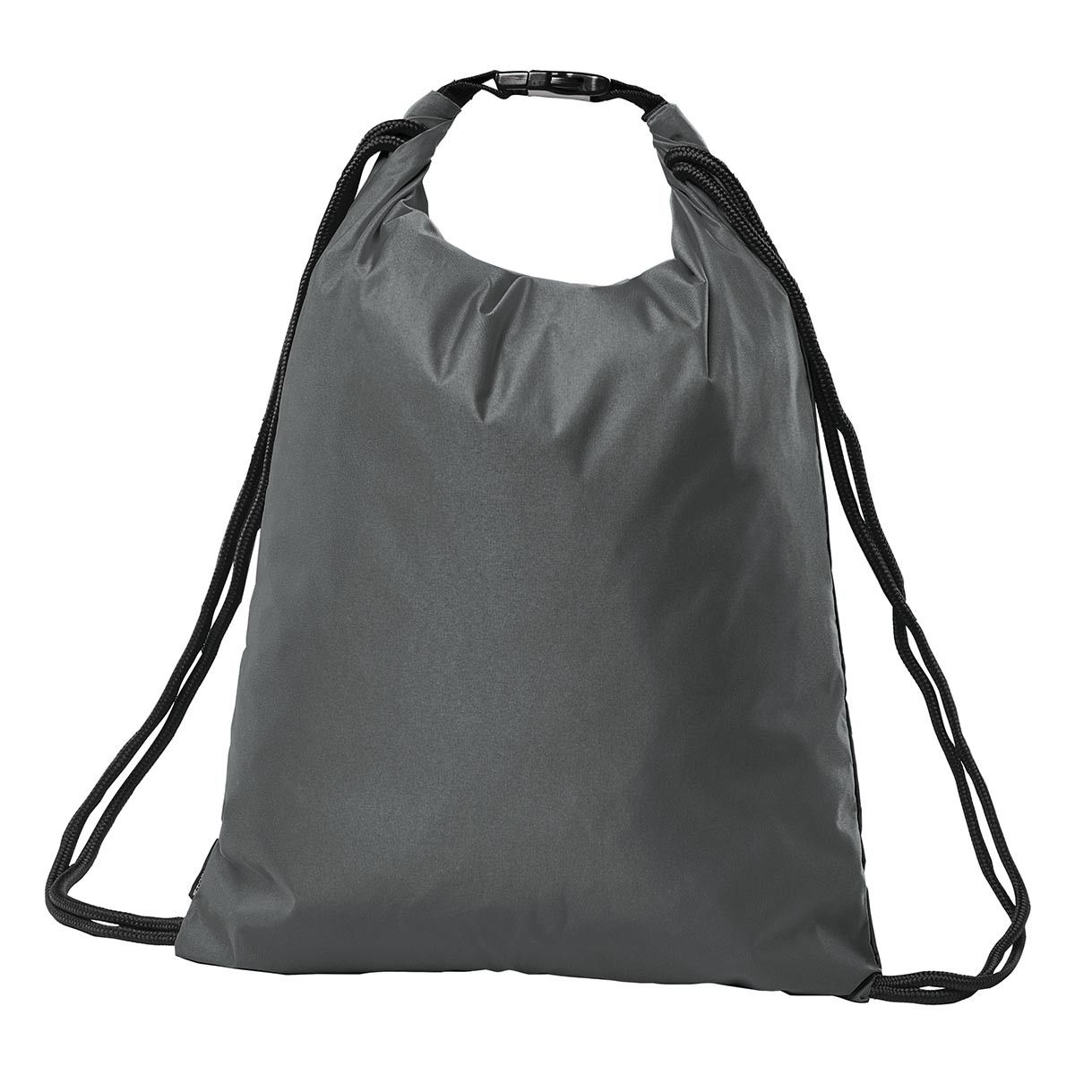 Hapuna Cinch Bag in Graphite/Black