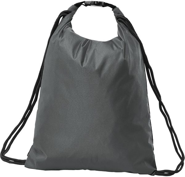 Am image of a Custom Hapuna Cinch Bag in Graphite/Black!