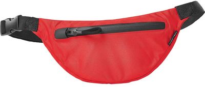 Am image of a Custom Stormtech Teton Waist Pack in Bold Red/Black!