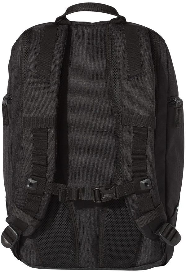 Am image of a Custom Oakley 22L Street Organizing Backpack in Blackout!